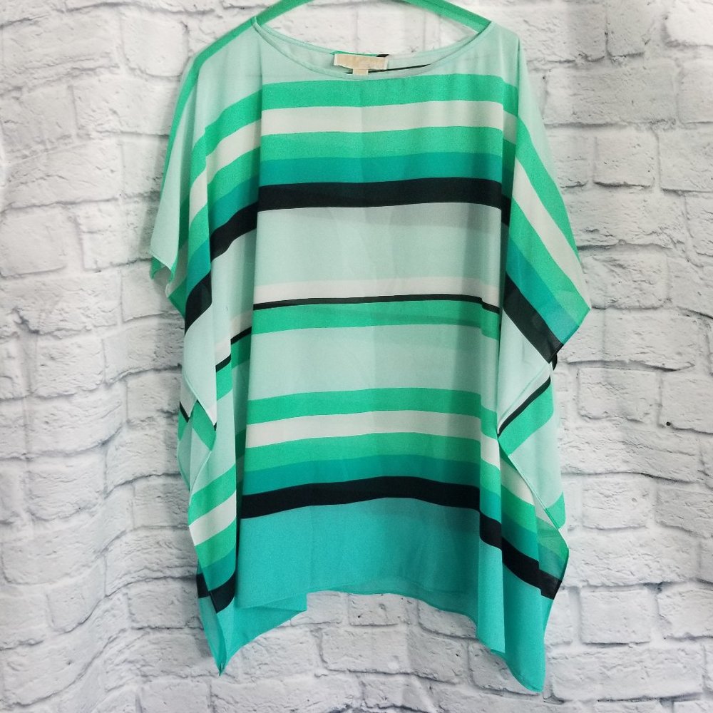 MICHAEL KORS Kaftan Style Tunic Top S/M- Like New